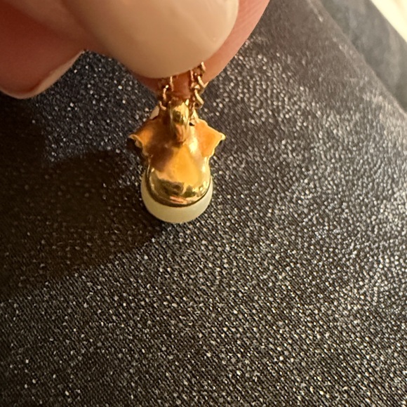 Christian Dior Pearl and Gold Pendant - Picture 3 of 6